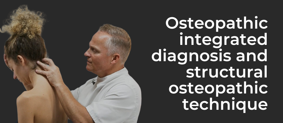 Osteopathic integrated diagnosis and structural osteopathic technique